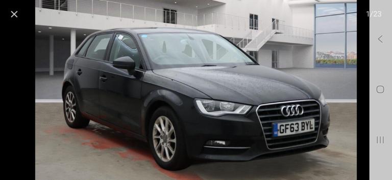 2013 Audi A3 2.0 TDI SE Sportback Euro 5 (s/s) 5dr HATCHBACK Diesel Manual