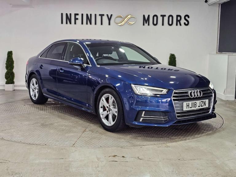 2018 Audi A4 1.4T FSI S Line 4dr [Leather/Alc] SALOON PETROL Manual