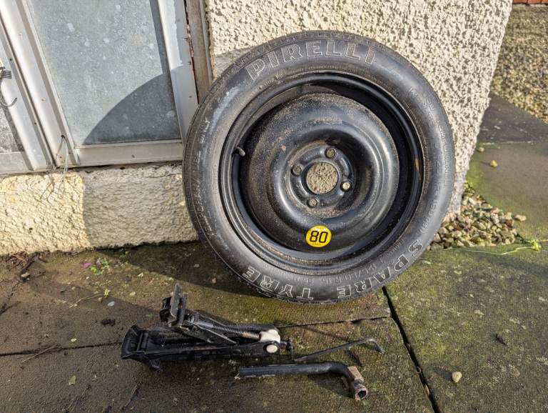 Ford Fiesta spare tyre