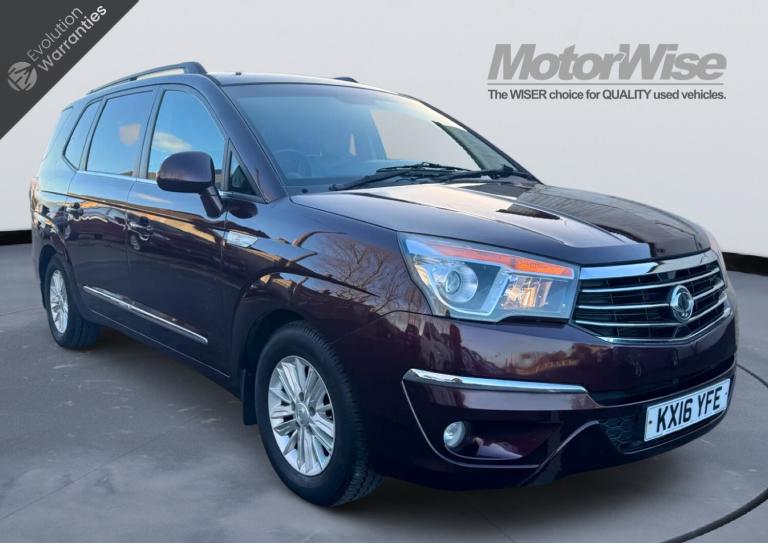 2016 Ssangyong Turismo 2.2 EX 5dr - LEATHER - HEATED SEATS MPV Diesel Manual