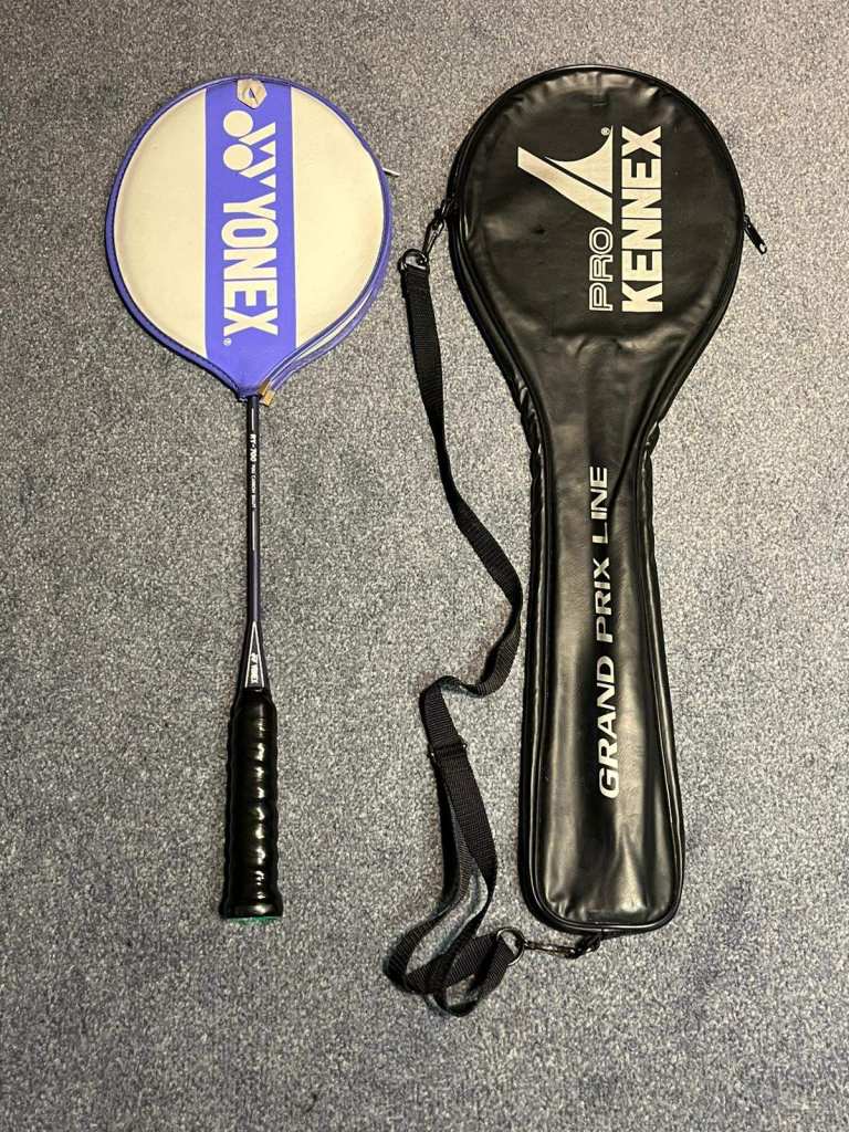 Vintage Yonex RY-700 Badminton Racket – Carbon Shaft (1990s) + Cover