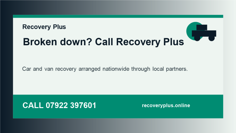 Reading Car Recovery - Call Recovery Plus Today