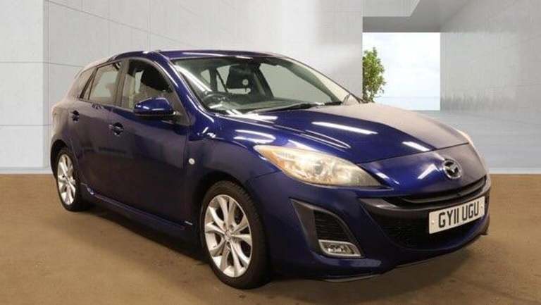 MAZDA MAZDA3 2.2d Sport Euro 5 5dr (blue) 2011
