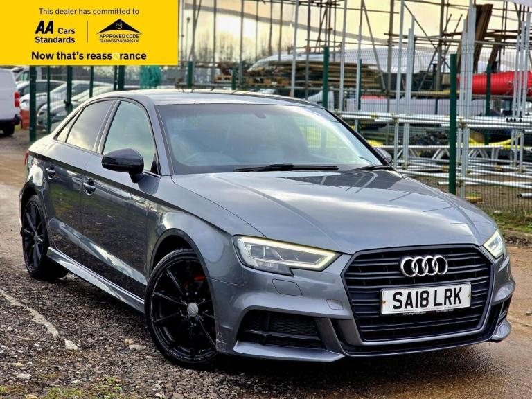 2018 Audi A3 1.5 TFSI CoD Black Edition Saloon 4dr Petrol S Tronic Euro 6 (s/s) (150 ps) Saloon P...
