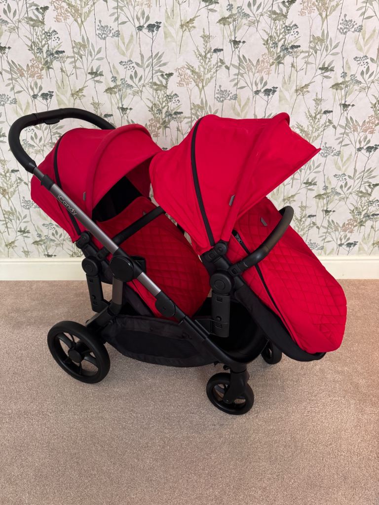 iCandy Orange Single or Double Pushchair/Carrycot Travel System £450 OVNO