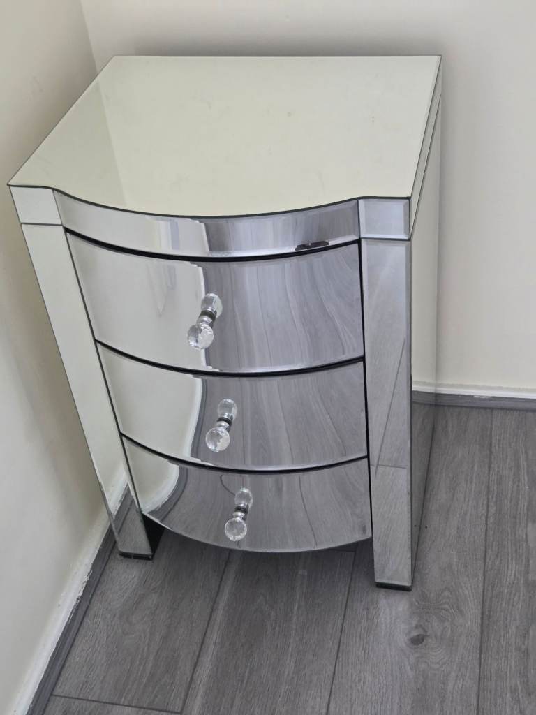 Mirrore side tables 