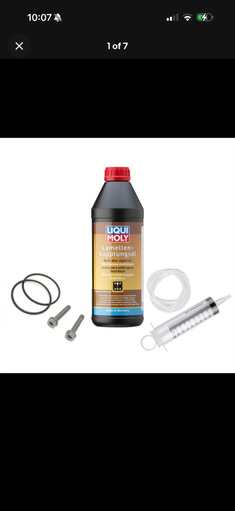 Gen 5 Haldex Oil Service Kit VW Mk7 Golf R 5G Passat CC Sharan 4Motion T-Roc
