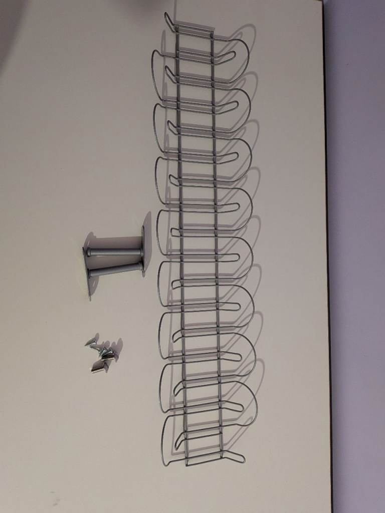 image for SIGNUM Cable trunking horizontal, silver-colour, 70 cm