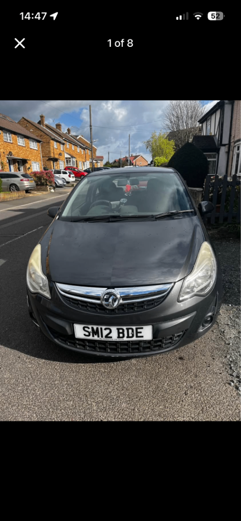 Vauxhall, CORSA, Hatchback, 2012, Manual, 1229 (cc), 3 doors