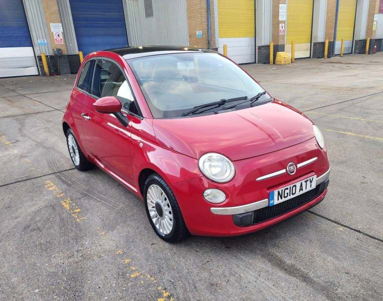 2010 Fiat 500 1.2 Lounge Dualogic Euro 4 3dr HATCHBACK Petrol Automatic