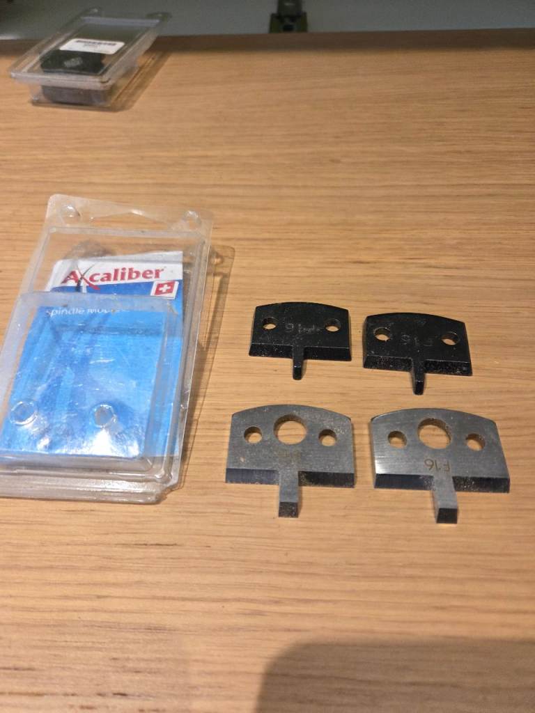 Axminster axcaliber 16 F16 Spindle moulder cutters and limiters 692016