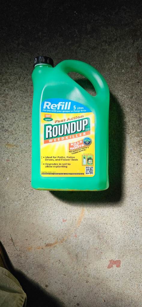 Round up weed killer