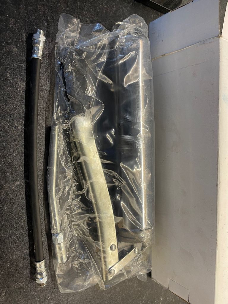 New Unused Grease Gun Kit for Workshop Tasks
