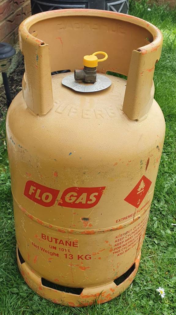 FLOGAS FLO GAS BOTTLE CYCLINDER PATIO BBQ HEATER 13Kg EMPTY