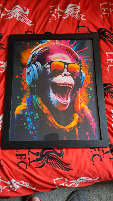 Cheeky monkey print