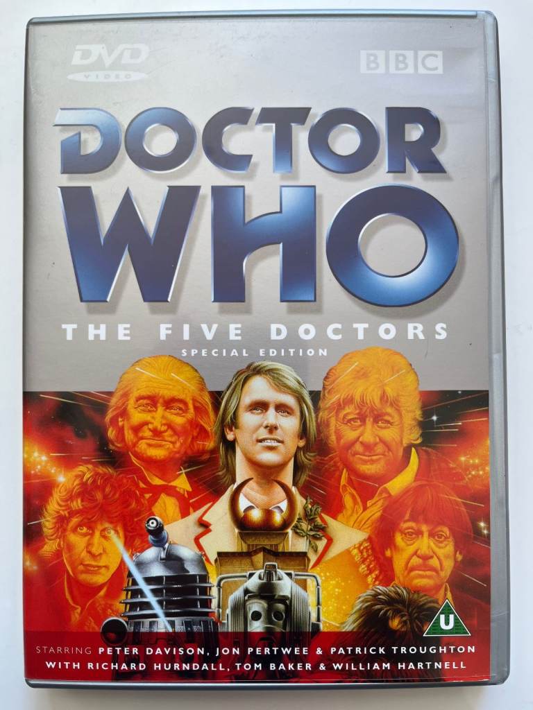 DOCTOR WHO - THE FIVE DOCTORS (UK DVD, 1999)