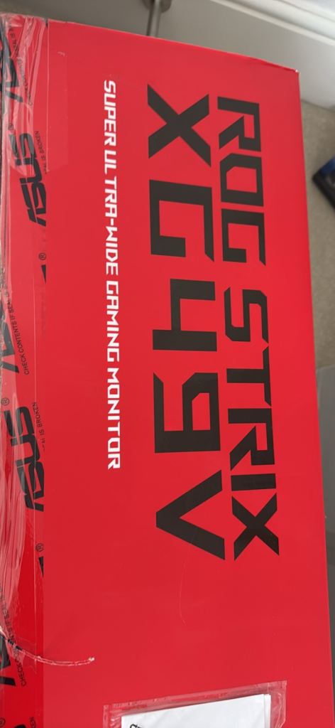 ASUS 49 inch computer/gaming monitor screen 