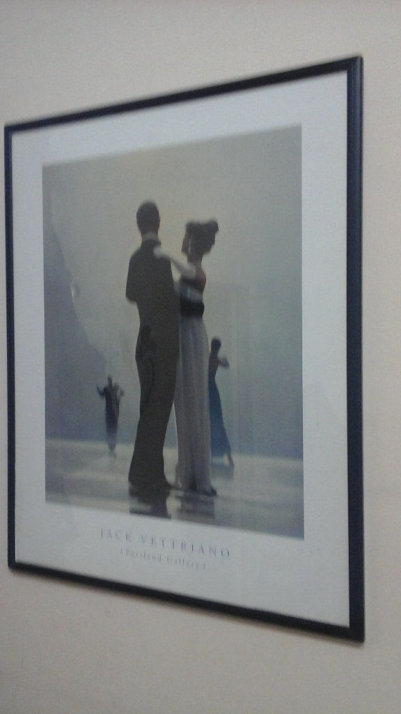 Jack Vettriano Portland Gallery - Dance Me To The End Of Love - framed print