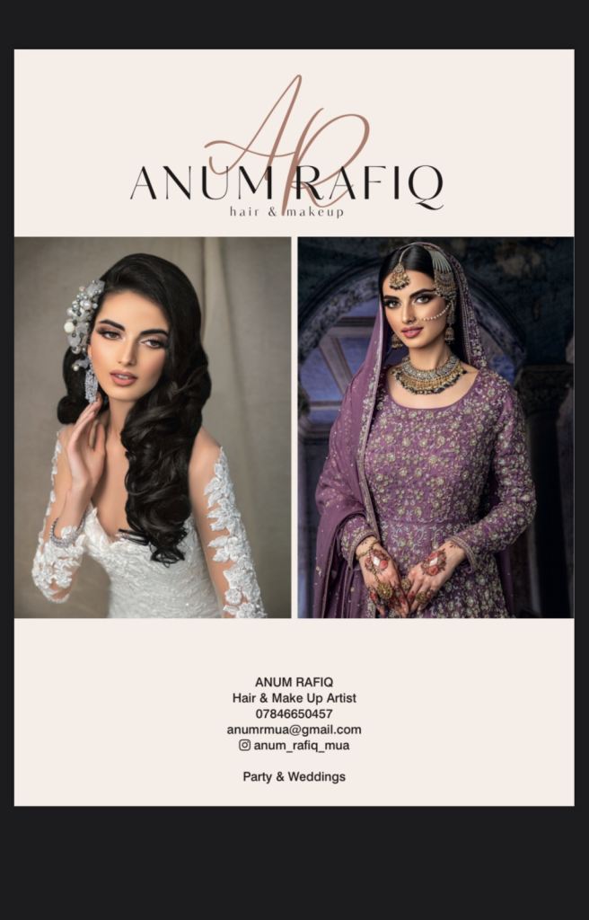 Hair and makeup artist
