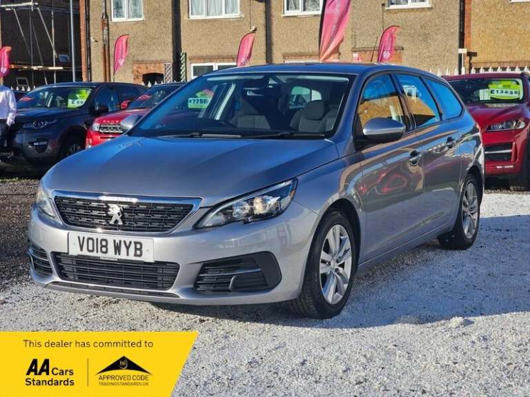 2018 Peugeot 308 SW 1.2 PureTech Active Manual 5Spd Euro 6 (s/s) 5dr ESTATE Petrol Manual