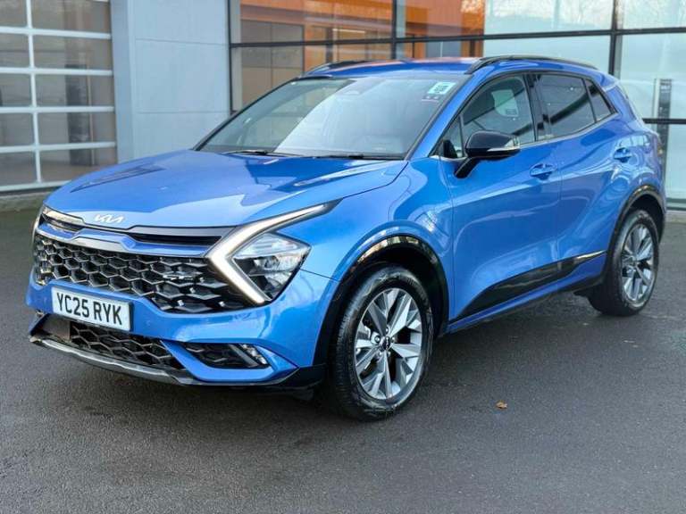 2025 Kia Sportage 1.6T GDi 207 HEV GT-Line 5dr Auto Automatic SUV Hybrid Automatic