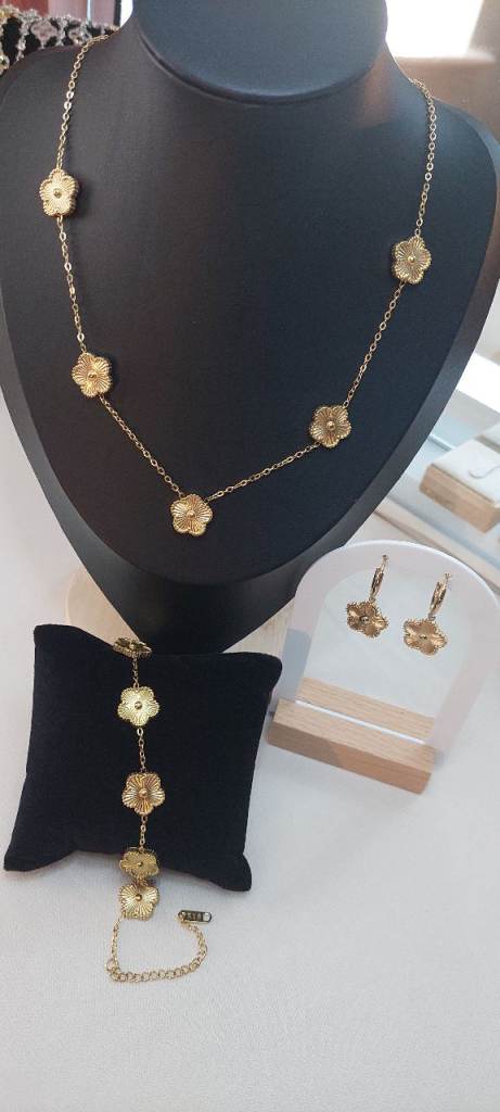 Set 18k Stainless Steel Jewellery Women's Gifts Fashion accessories 