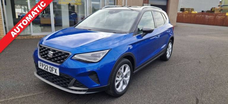 2022 SEAT Arona 1.0 TSI FR SUV 5dr Petrol AUTO Euro 6 (s/s) (110 ps) HATCHBACK Petrol Automatic