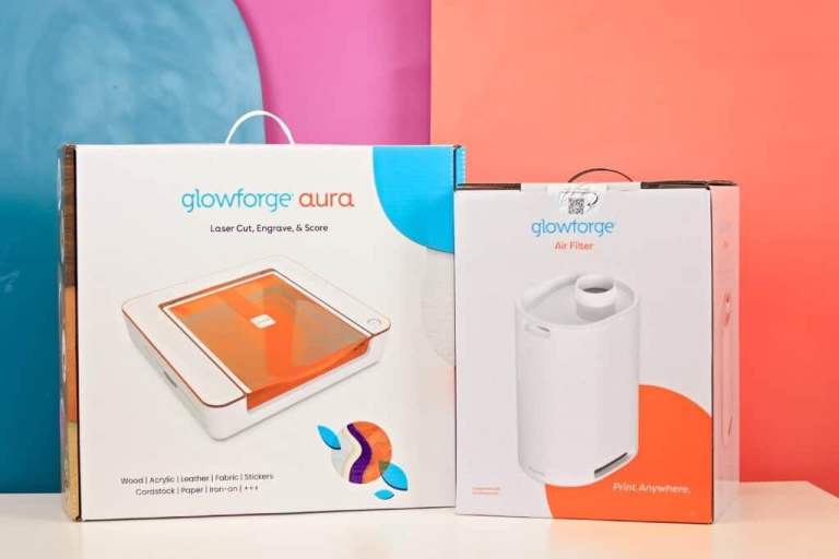 🔥 Glowforge Aura Laser Cutter + Air Filter – Brand New & Sealed! Save £1,400 – Better than xTool /