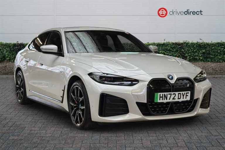 2022 BMW i4 40 83.9kWh M Sport Gran Coupe 5dr Electric Auto eDrive (340 ps) Hatchback Electric Au...