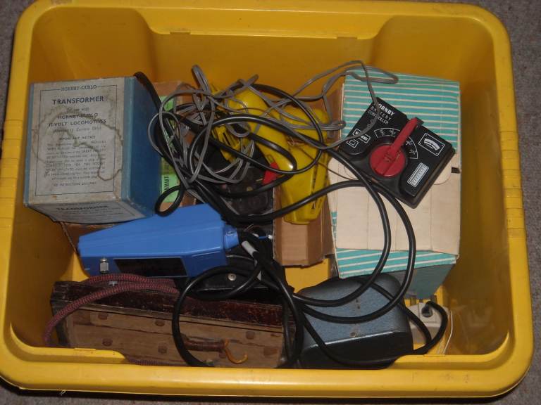 Job Lot Scalextric / Model Railway Vintage Transformers Power Control Units