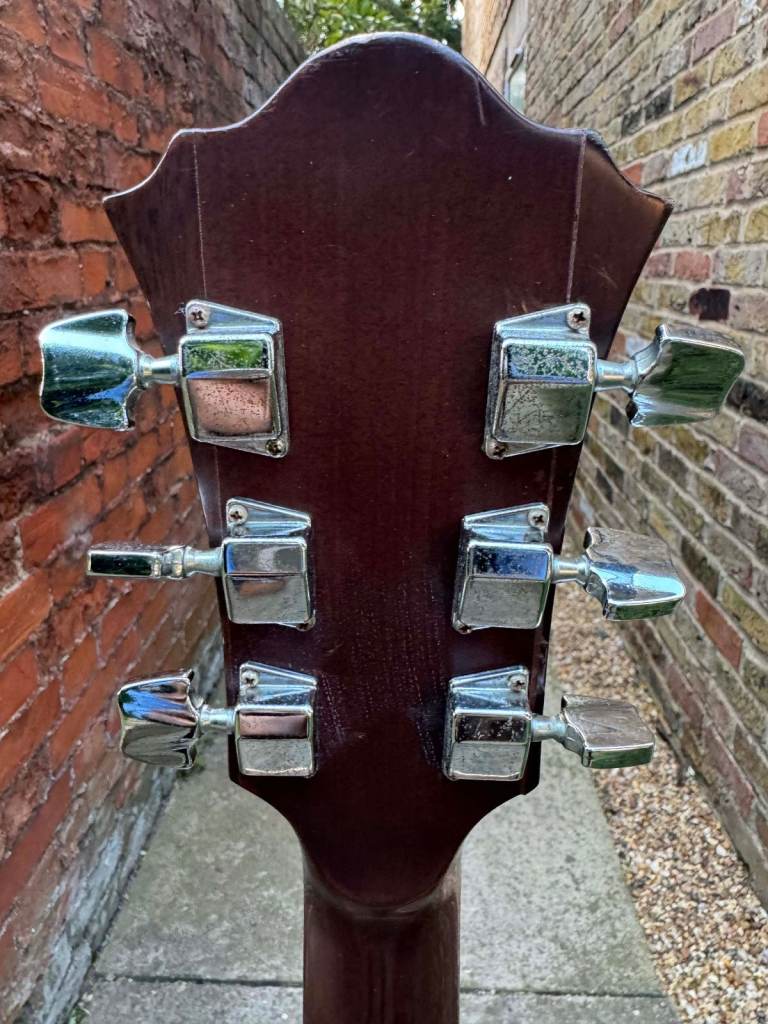 Ibanez V220 Vintage Series (Japan, 1980s) + Schatten HFN passive piezo pickup