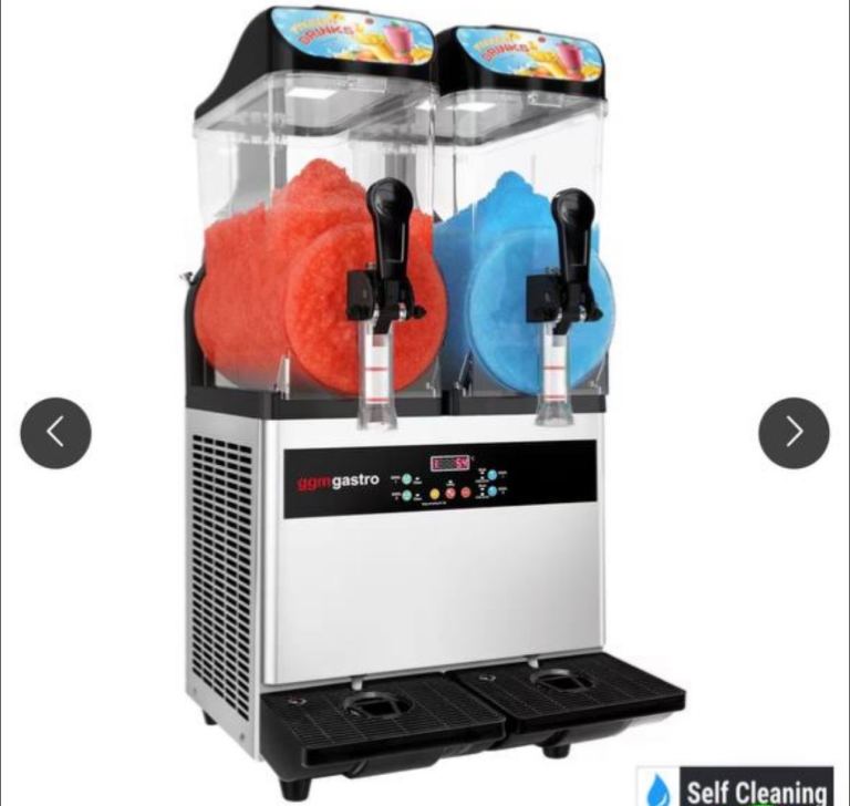 2x12L SLUSHIE MACHINE NEW