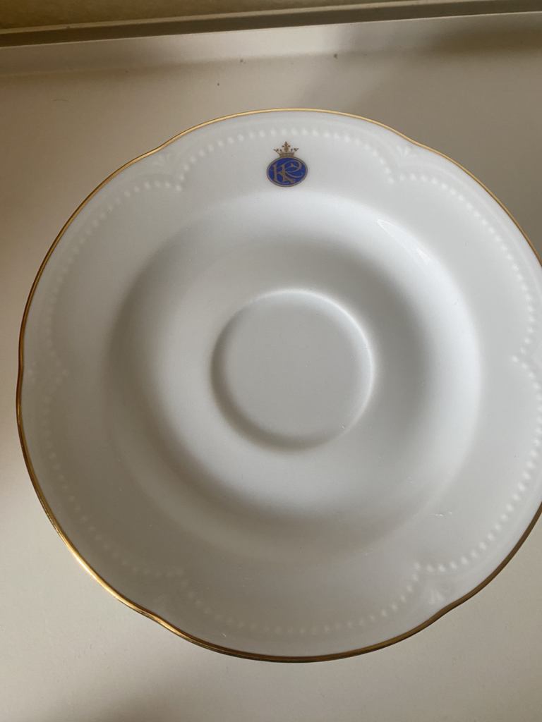 Regina katherina saucers set of 8 .