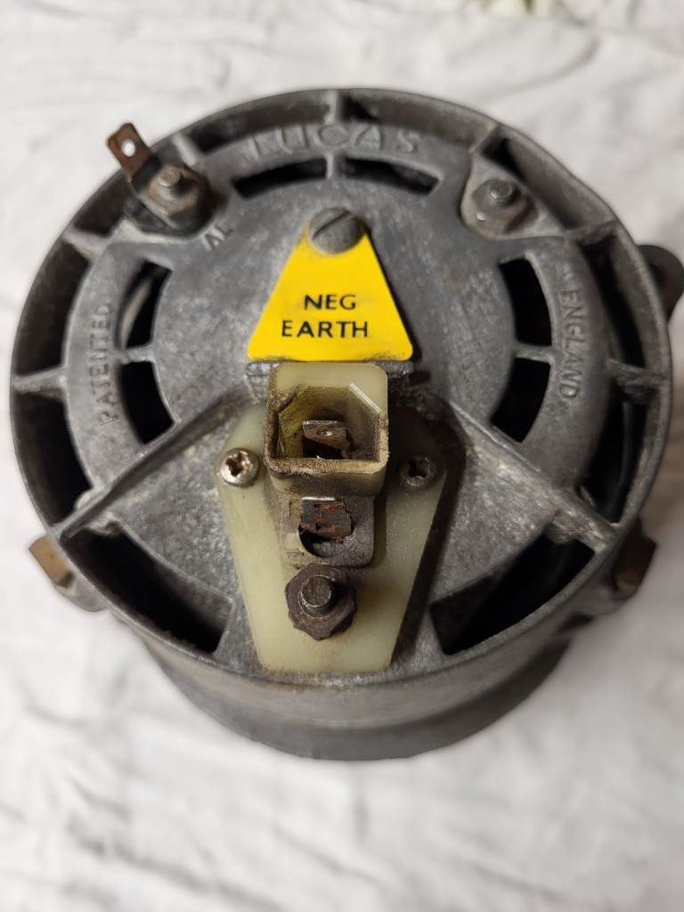 Original Lucas Classic Alternator.