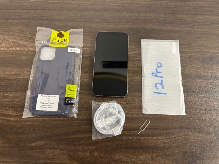 Apple iPhone 12 Pro 128GB Graphite – Unlocked, Very Good Condition