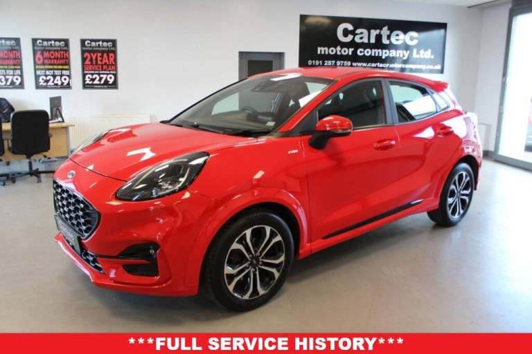 2021 Ford Puma 1.0T EcoBoost MHEV ST-Line SUV 5dr Petrol Manual Euro 6 (s/s) (125 ps) HATCHBACK P...