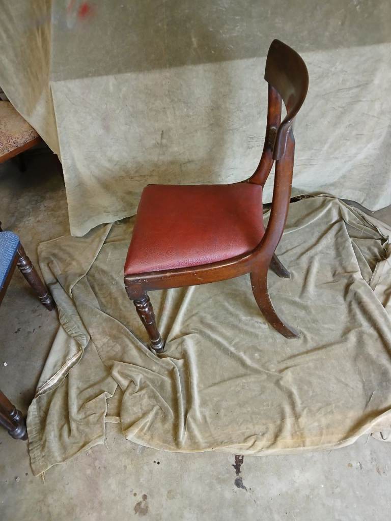 Regency Mahogany Dining chair c1810