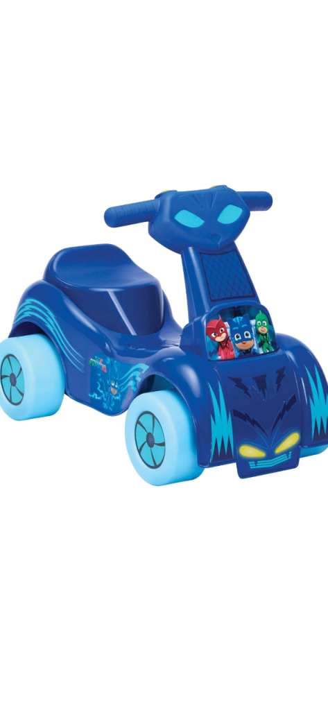 PJ Masks Cat-Car Push 'N Scoot Ride-On Toy – Brand New