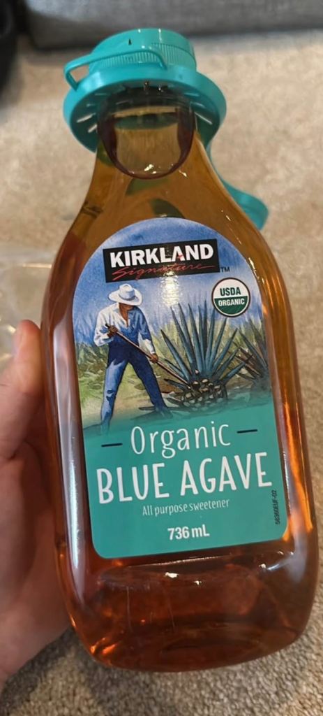 £5 OBO Kirkland Organic Blue Agave Sweetener 736ml – New