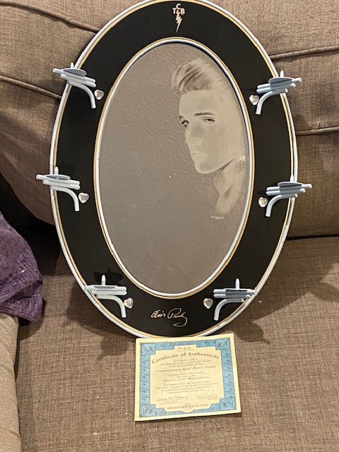 V.VRARE: Elvis Mirror 'Reflections of Elvis Mirror Collection' BRADFORD EX *EX*