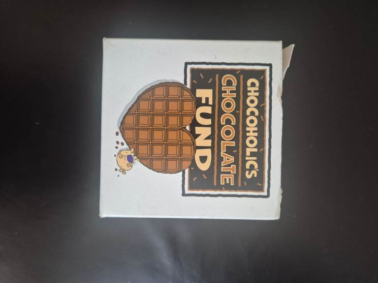 Chocoholics Chocolate Fund Ceramic Dish – As Good As New