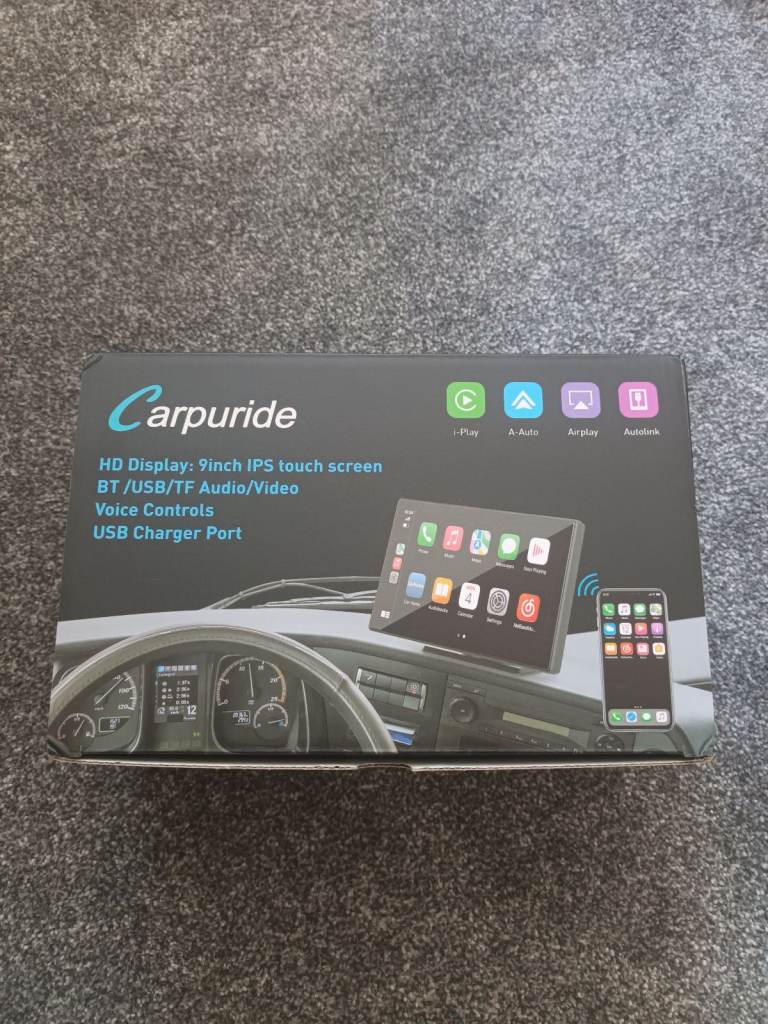 CARPURIDE Wireless Portable Car Stereo