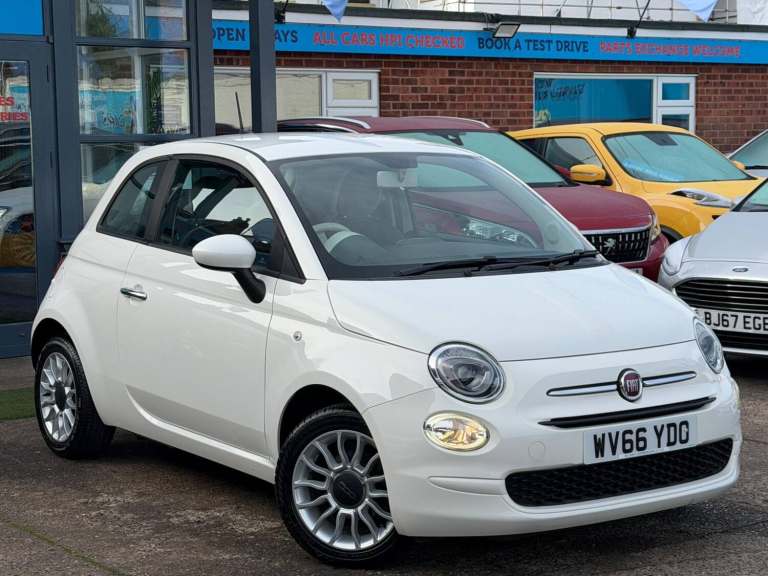 2016 Fiat 500 1.2 ECO Pop Star Hatchback 3dr Petrol Manual Euro 6 (s/s) (69 bhp) HATCHBACK Petrol...