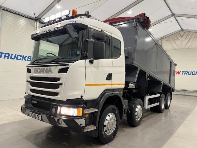 Scania  G400 8x4 Sleeper Cab Bulk Tipper Manual