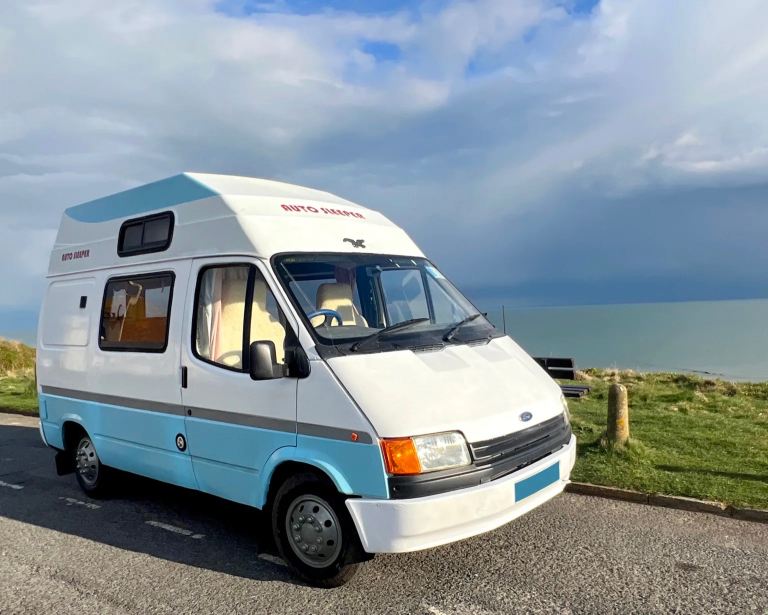 Rare 1989 petrol Ford Transit camper van 