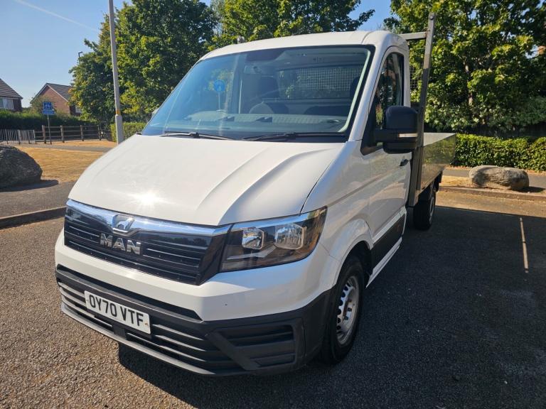 MAN TGE 2.0 TDI VOLKSWAGEN CRAFTER DROPSIDE FULL HISTORY 1 COMPANY OWNER NO VAT