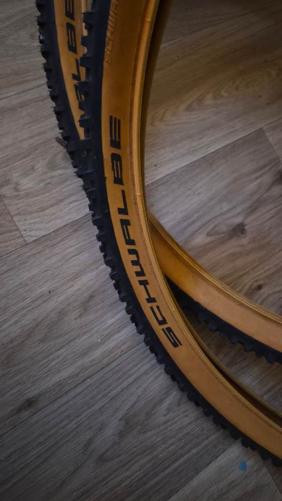 4 x 26inchx2 Mountain bike tyres. Schwalbe Smart Sam and Fast Track.