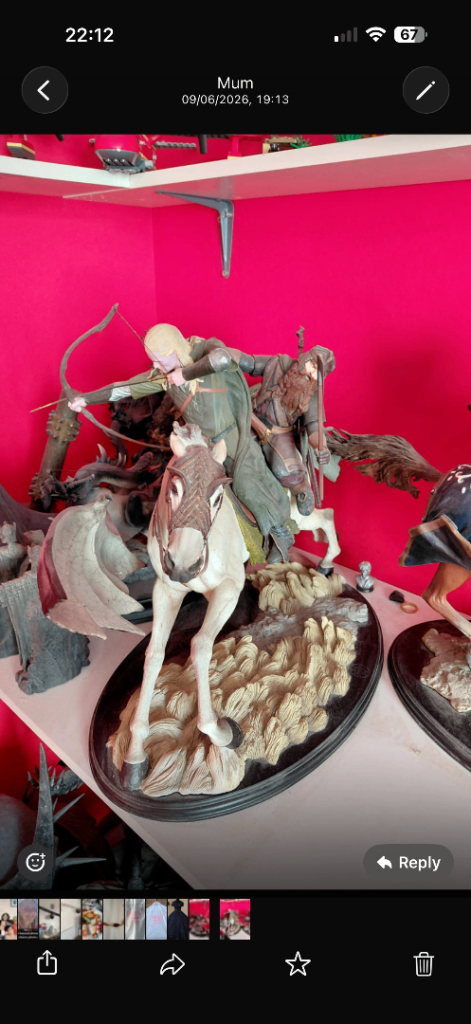 Lord of the rings collectables  figures