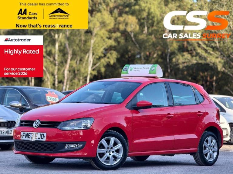 VOLKSWAGEN POLO 1.2 TDI Match Edition Euro 5 5dr 2013