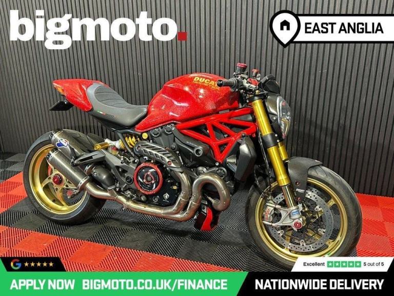 2015 64 DUCATI MONSTER 1200 1200 S NAKED PETROL MANUAL (137 PS)